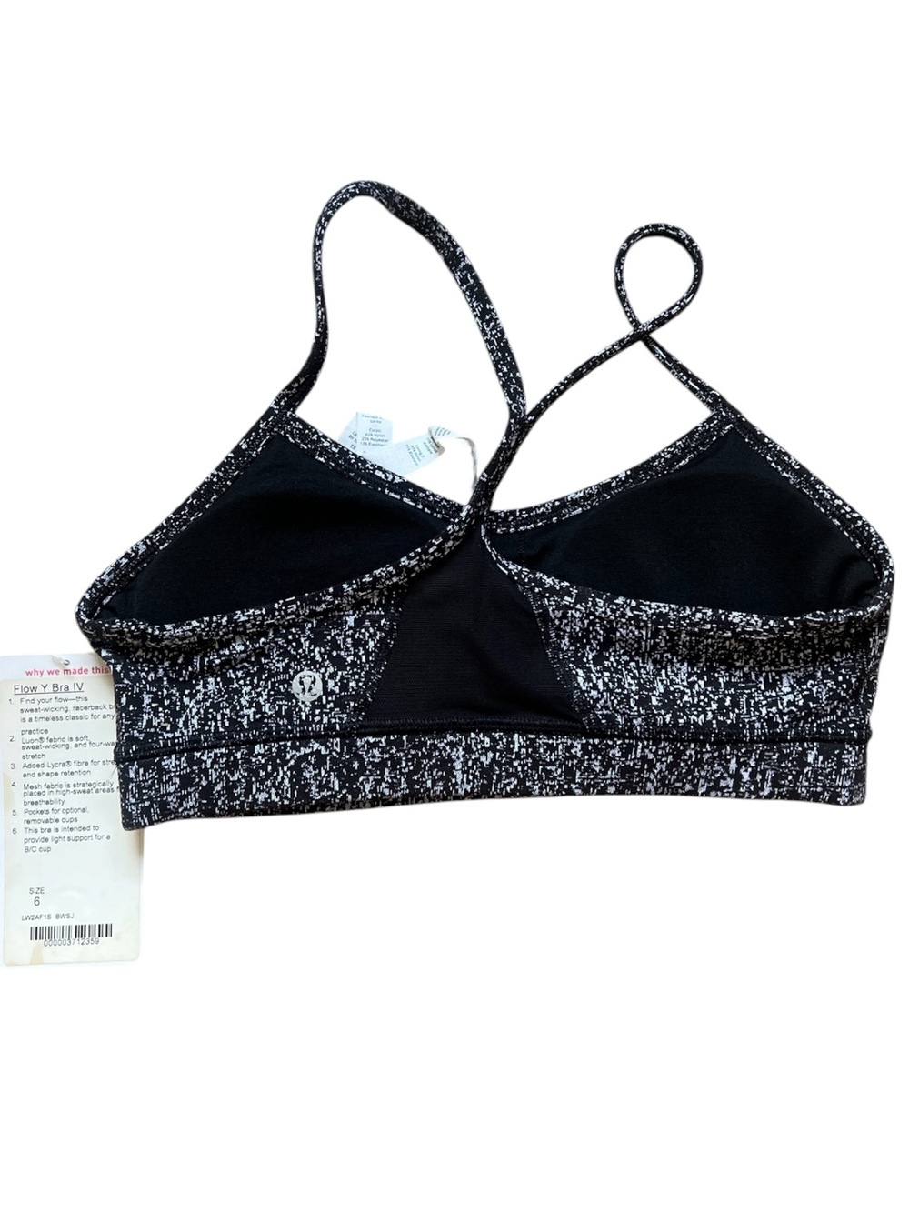 Lululemon Flow Y Bra IV size 6